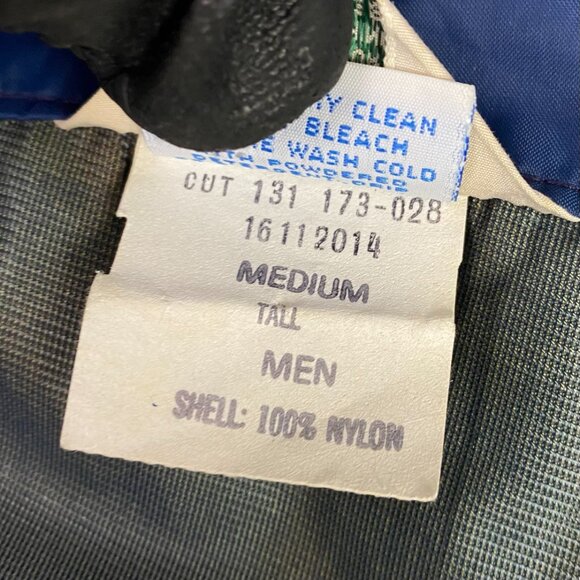 Vintage REI Gore-Tex Pants Men's Medium Tall Blue Waterproof Windbreaker Hiking - Picture 11 of 16